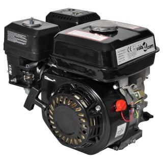 6,5 hj 4,8 kW must bensiinimootor