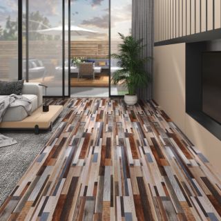 PVC-st põrandalauad 5,02 m², 2 mm, iseliimuv, mitmevärviline