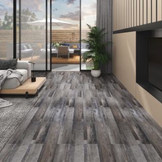 PVC põrandalauad 5,02 m², 2 mm, iseliimuv, industriaalpuit