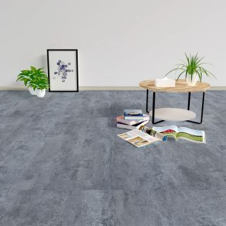 iseliimuvad põrandaplaadid 5,11 m², PVC, hall marmor