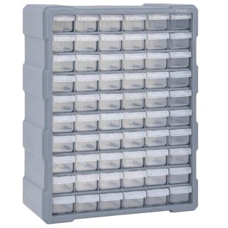многоярусный органайзер с 60 ящиками 38 x 16 x 47,5 см