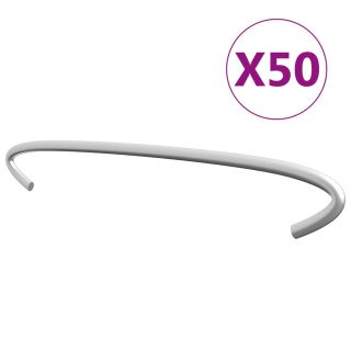gabiooni konksud 50 tk, tsingitud teras 20 cm