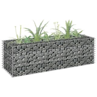 gabioon-taimelava, tsingitud teras, 90 x 30 x 30 cm