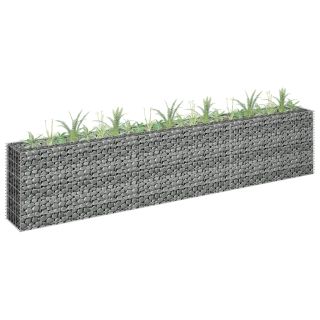 gabioon-taimelava, tsingitud teras, 270 x 30 x 60 cm