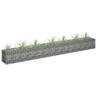 gabioon-taimelava, tsingitud teras, 270 x 30 x 30 cm