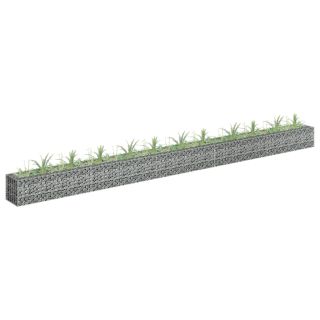 gabioon-taimelava, tsingitud teras, 450 x 30 x 30 cm