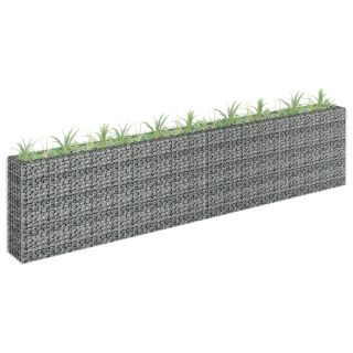 gabioon-taimelava, tsingitud teras, 360 x 30 x 90 cm