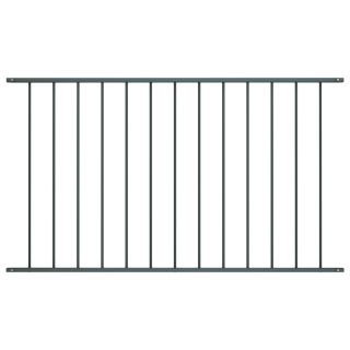 aiapaneel, pulbervärvitud teras, 1,7 x 1 m antratsiithall