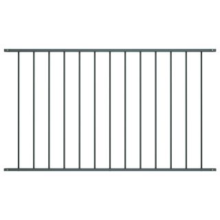 aiapaneel, pulbervärvitud teras 1,7 x 1,25 m antratsiithall