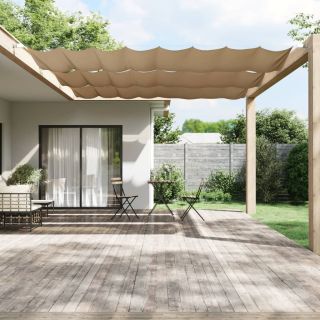 vertikaalne varikatus, pruunikas, 140 x 600 cm, Oxfordi kangas