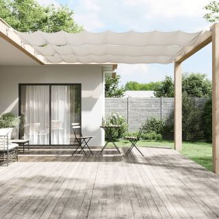 vertikaalne varikatus valge 60x1200 cm Oxfordi kangas