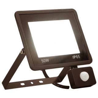 anduriga LED-prožektor 50 W, soe valge