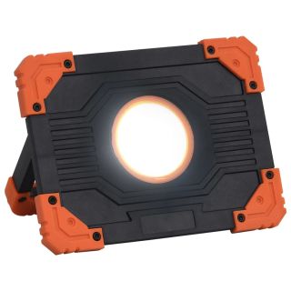 kaasaskantav LED-prožektor, ABS 10 W, külm valge