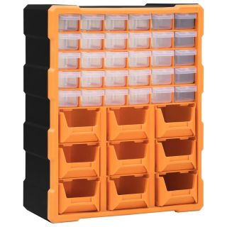 многоярусный органайзер с 39 ящиками 38 x 16 x 47 см