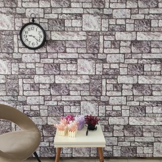 3D-seinapaneelid helehalli tellisedisainiga 10 tk, EPS