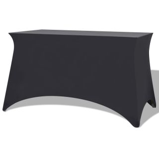 Скатерти i stretch 2 шт. 120 x 60,5 x 74 см антрацитово-серые