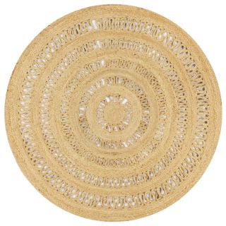 käsitsi valmistatud vaip, punutud džuut, 150 cm