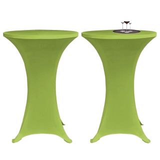 venivad lauakatted 2 tk 70 cm roheline