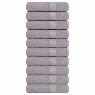 saunalinad 10 tk, hall, 100x150 cm, 360 gsm, 100% puuvill
