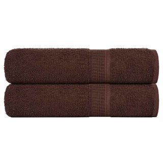 saunalinad 2 tk, pruun, 100x150 cm, 360 gsm, 100% puuvill