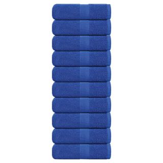 seebirätikud 10 tk, sinine, 30x30 cm, 360 gsm, 100% puuvill