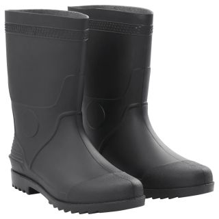 kummikud, must, suurus 46, PVC
