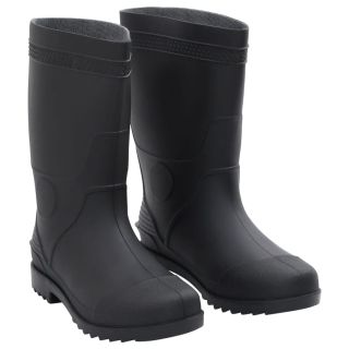 kummikud, must, suurus 42, PVC