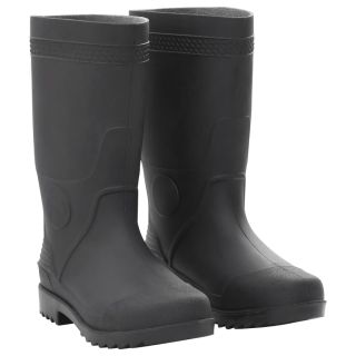 kummikud, must, suurus 40, PVC