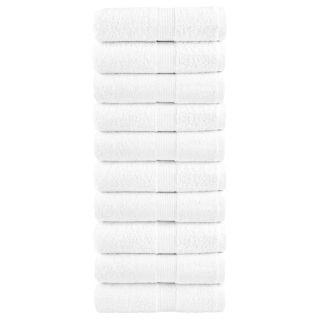 väikesed rätikud SOLUND 10 tk, valge, 30x30 cm, 600 gsm