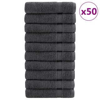 käterätikud SOLUND 50 tk, antratsiit, 50x100 cm, 600 gsm