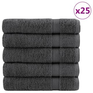 Полотенце для сауны SOLUND 25 шт., антрацит, 70x140 см, 600 г/м²