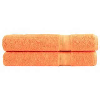 saunalina SOLUND 2 tk, oranž, 80x200 cm, 600 gsm