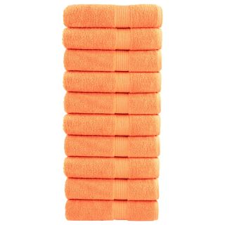saunalina SOLUND 10 tk, oranž, 70x140 cm, 600 gsm