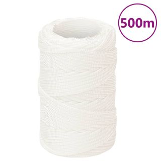 лодочный канат, белый, 2 мм, 500 м, полипропилен