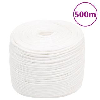 paadiköis, täisvalge, 6 mm, 500 m, polüpropüleen