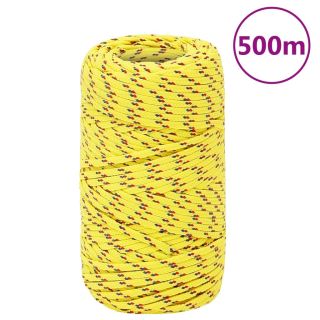 лодочный канат, желтый, 2 мм, 500 м, полипропилен