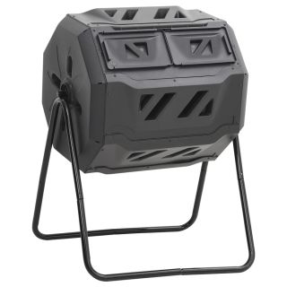aia kompostikast, must, 73 x 64 x 95 cm, 160 l