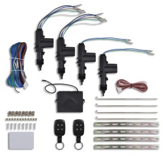 auto kesklukukomplekt 2 tavapuldiga, 12 V universaalne