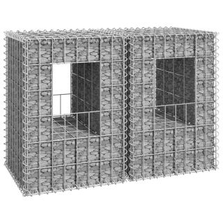 gabioonkorvid 2 tk, 40 x 40 x 60 cm, iron