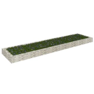 gabioon-taimelava, tsingitud teras, 400 x 100 x 20 cm