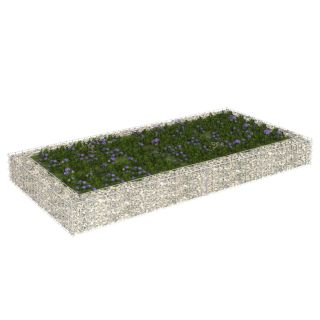 gabioon-taimelava, tsingitud teras, 200 x 100 x 20 cm