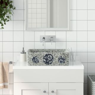valamu tööpinnale, mitmevärviline, ristkülik, keraamiline