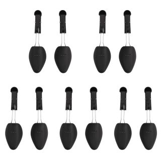 kingapuud 5 tk, must, EU 38-44, plast