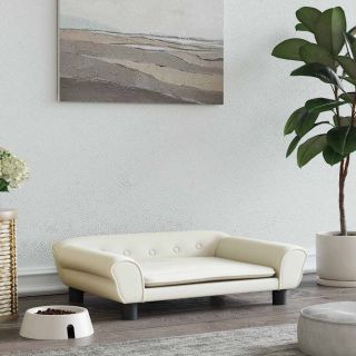 päevavoodi, kreemjas, 70x48x22 cm, samet