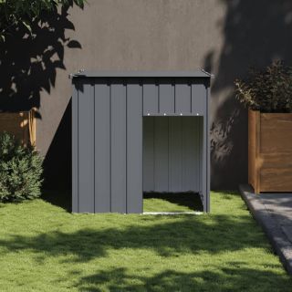 koerakuut katusega, antratsiithall, 110x103x109 cm, teras