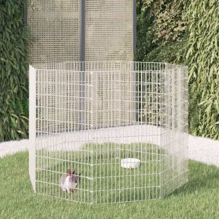 loomade aedik 8 paneeli 54x100 cm tsingitud raud