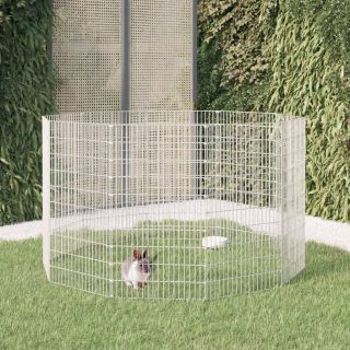 loomade aedik 10 paneeli 54x100 cm tsingitud raud