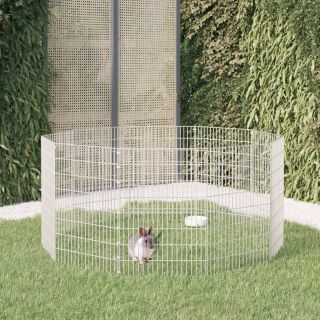 loomade aedik 10 paneeli 54x80 cm tsingitud raud