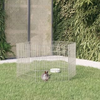 loomade aedik 6 paneeli 54x60 cm tsingitud raud