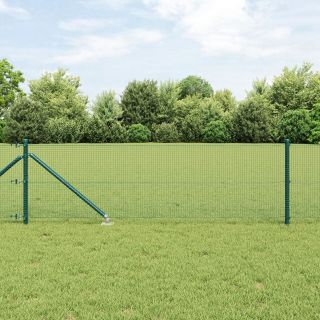 keevitatud traadi tara 13 noka postiga Roheline 0.5x50 m Teras